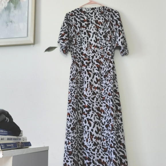 Animal Print Swimsuit Cover-up/Cardigan - Picture 6 of 7
